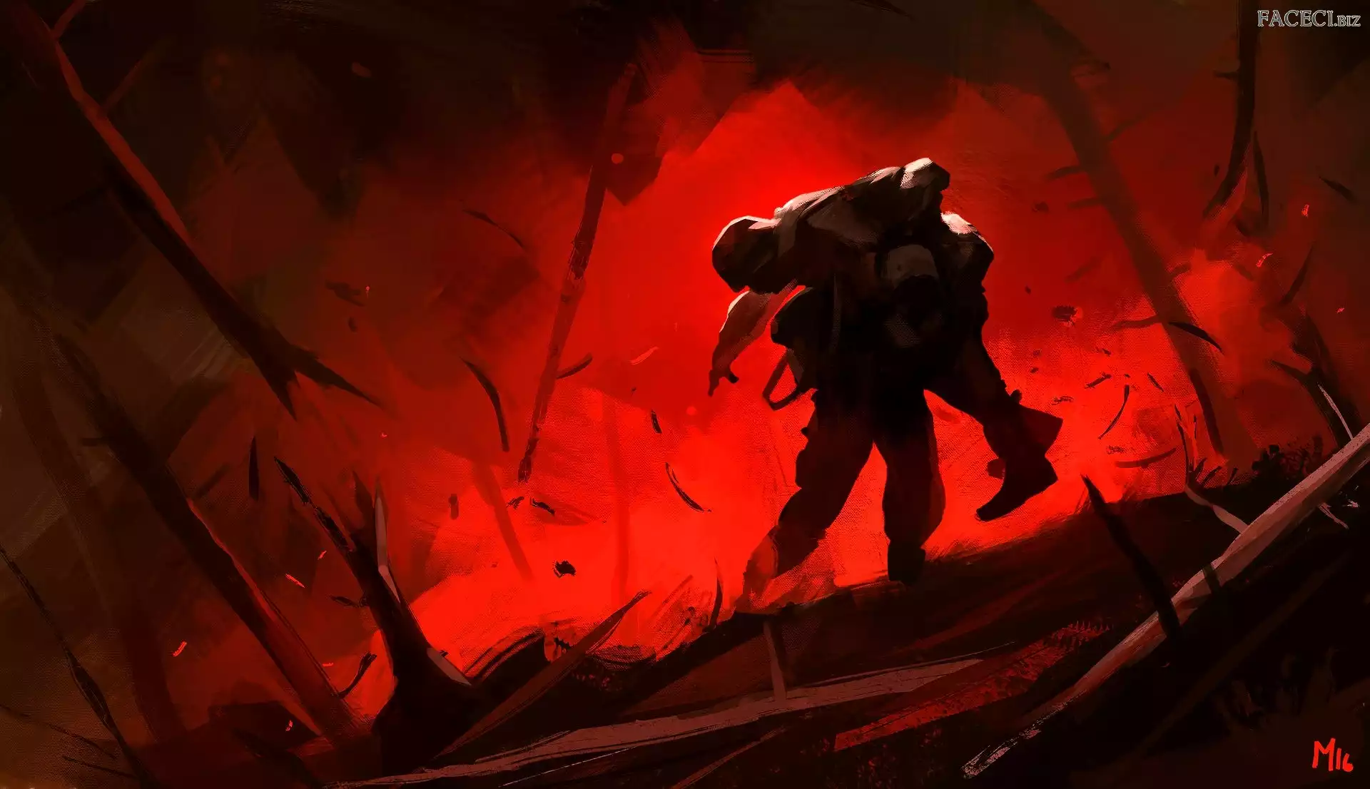 Pole, Grafika, Żołnierze, Walki